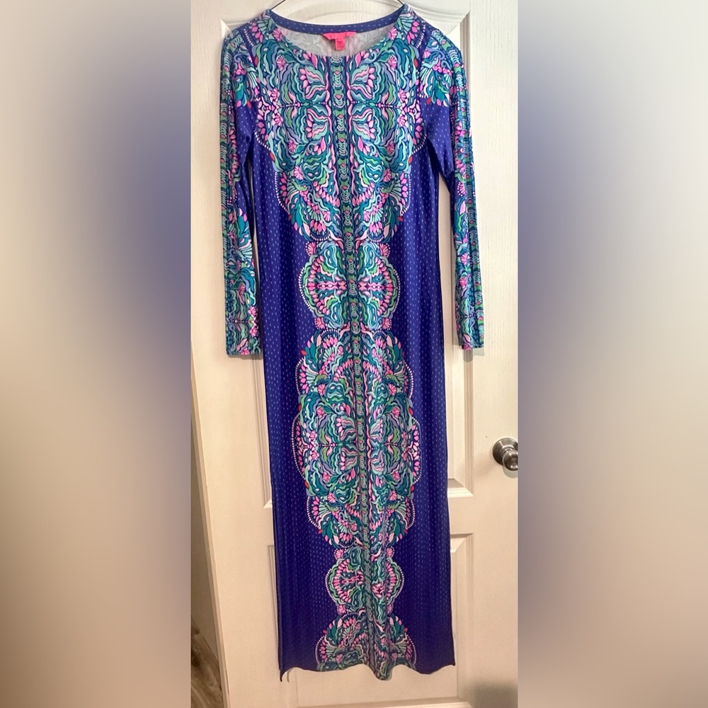 Lilly Pulitzer Long Sleeve Maxi Dress